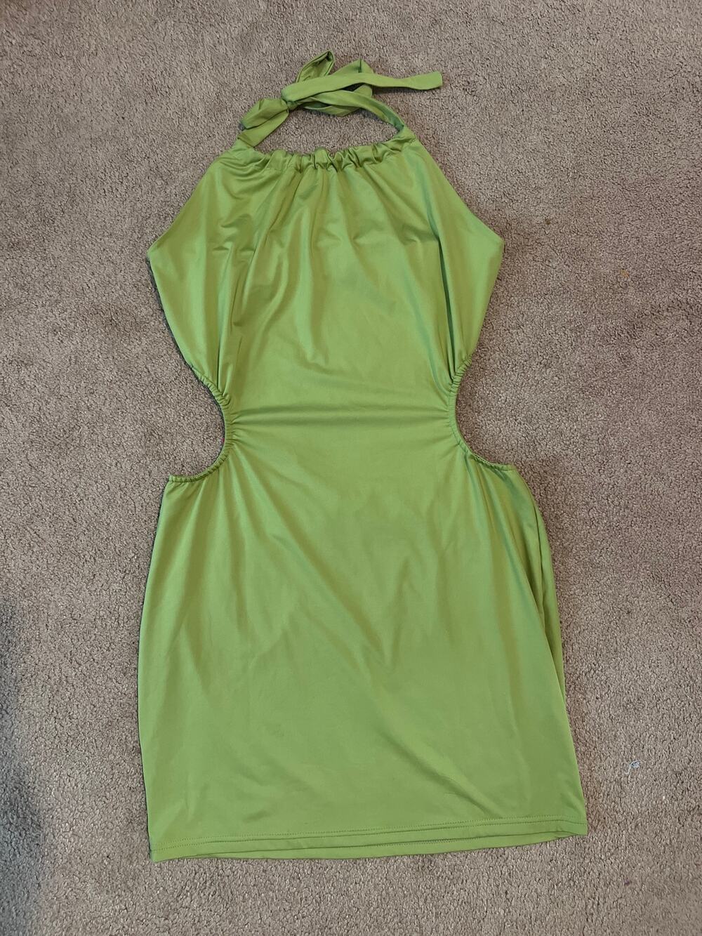 NWT Beginning Boutique‎ Hamilton Mini Dress in Green Size 16